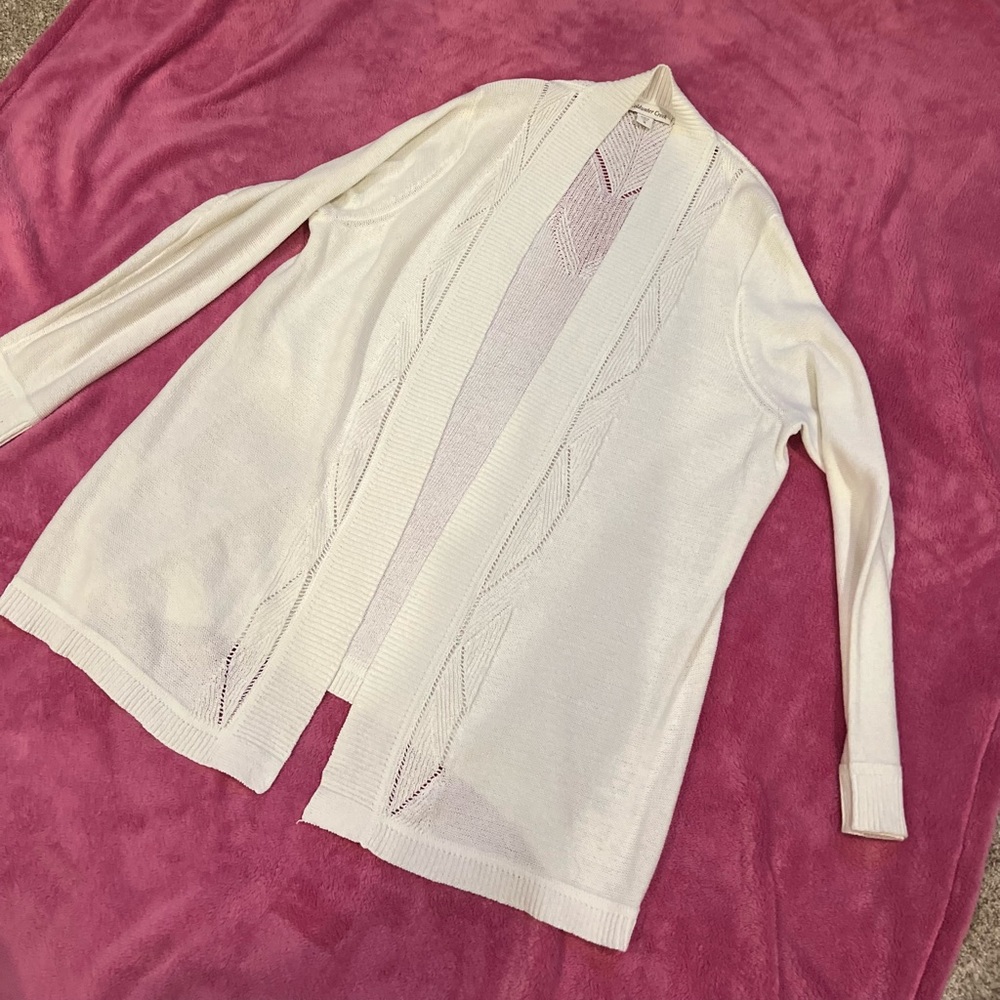 Coldwater Creek Cotton Cardigan size XL (16)